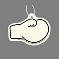 Paper Air Freshener Tag W/ Tab - Boxing Glove